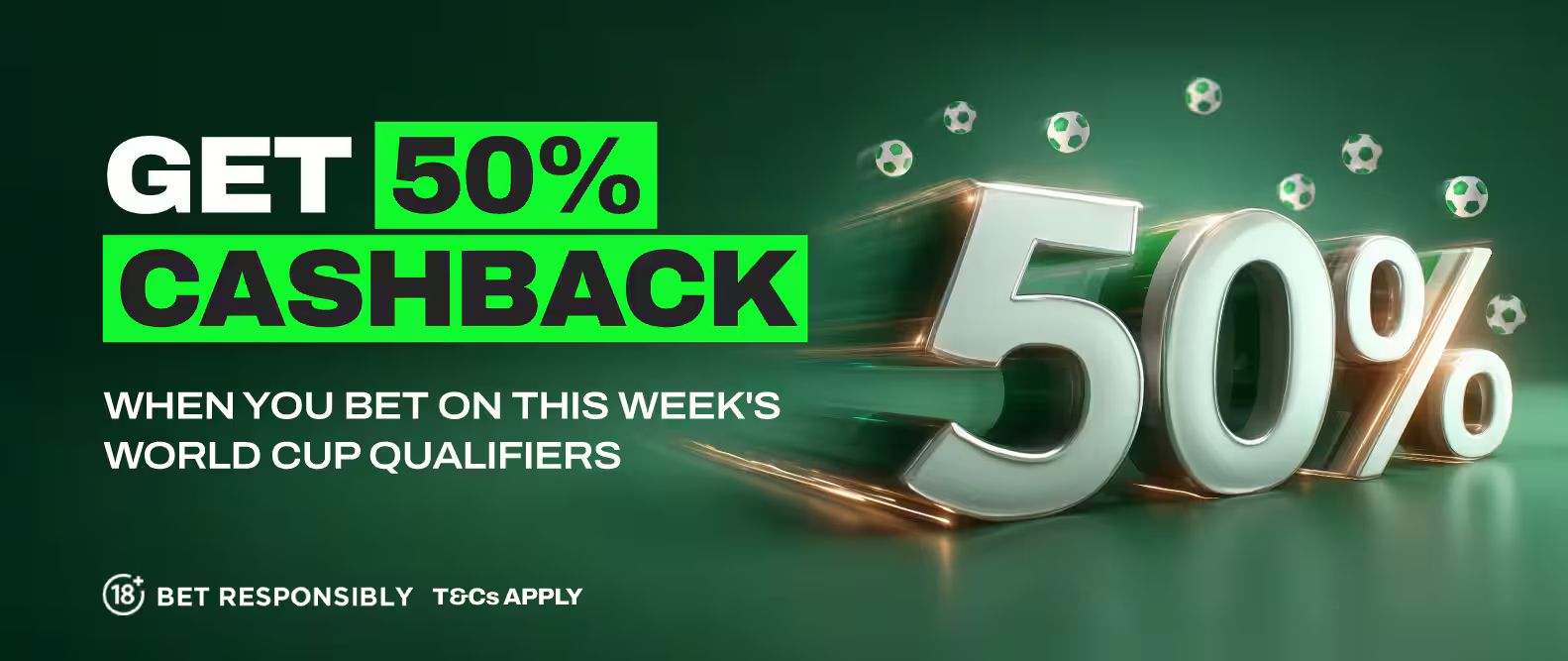 Bet9ja Get 50% Cashback